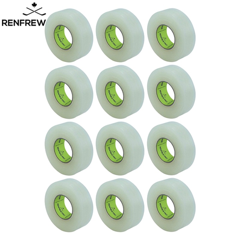 Renfrew 12-Pack Clear 1 Hockey Tape
