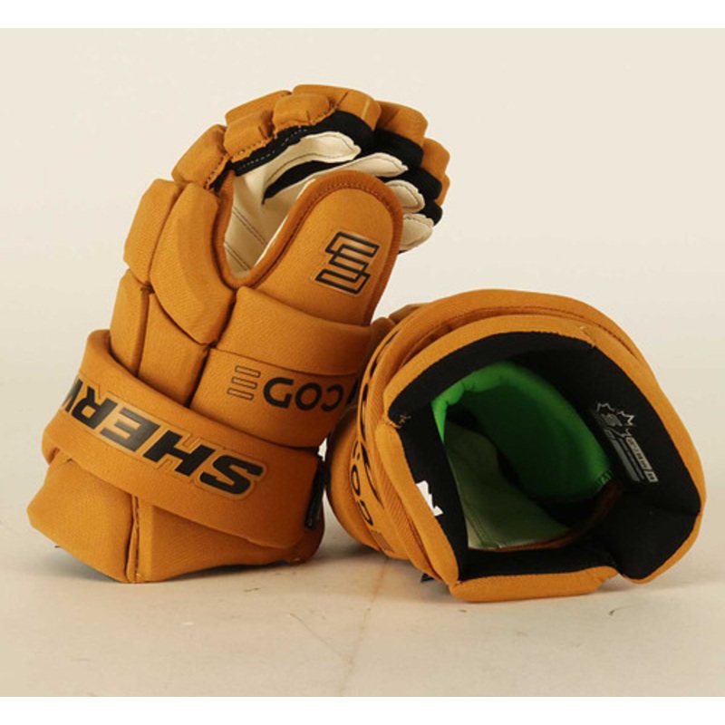 13 Sherwood Code Encrypt 1 Gloves – Team Stock Boston Bruins #5