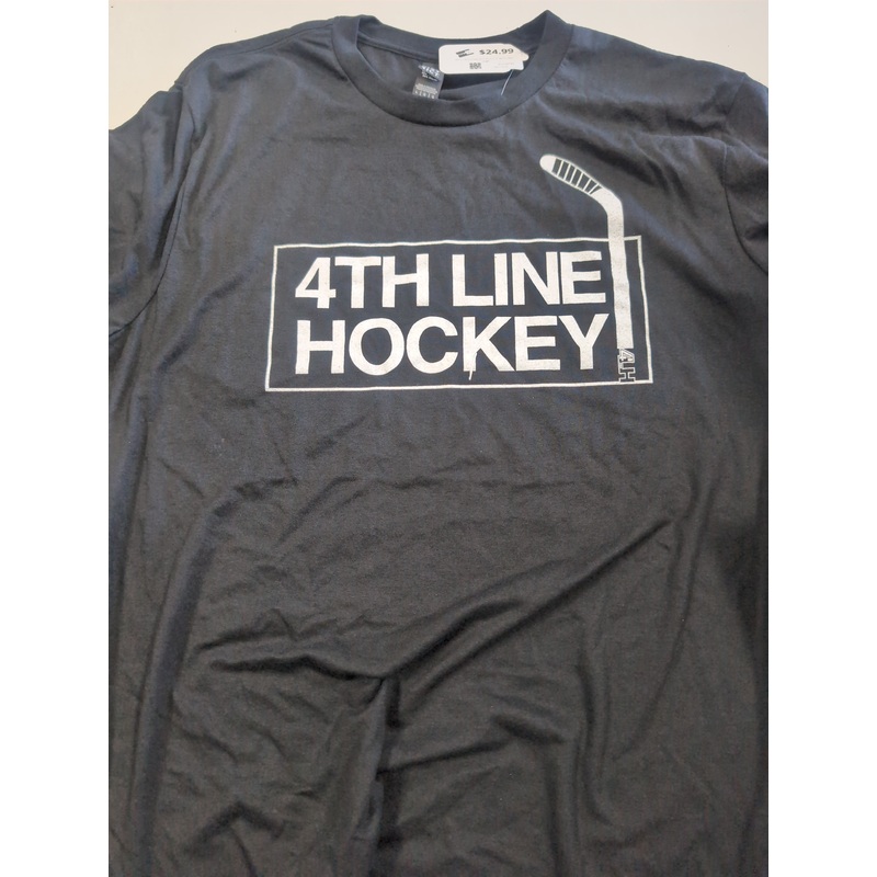 4th Line Hockey Wordmark Graphic Shirt
