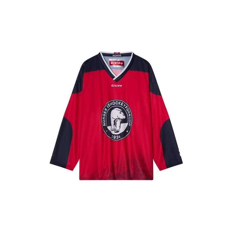 CCM Replica Game Jersey Team Norway Jr