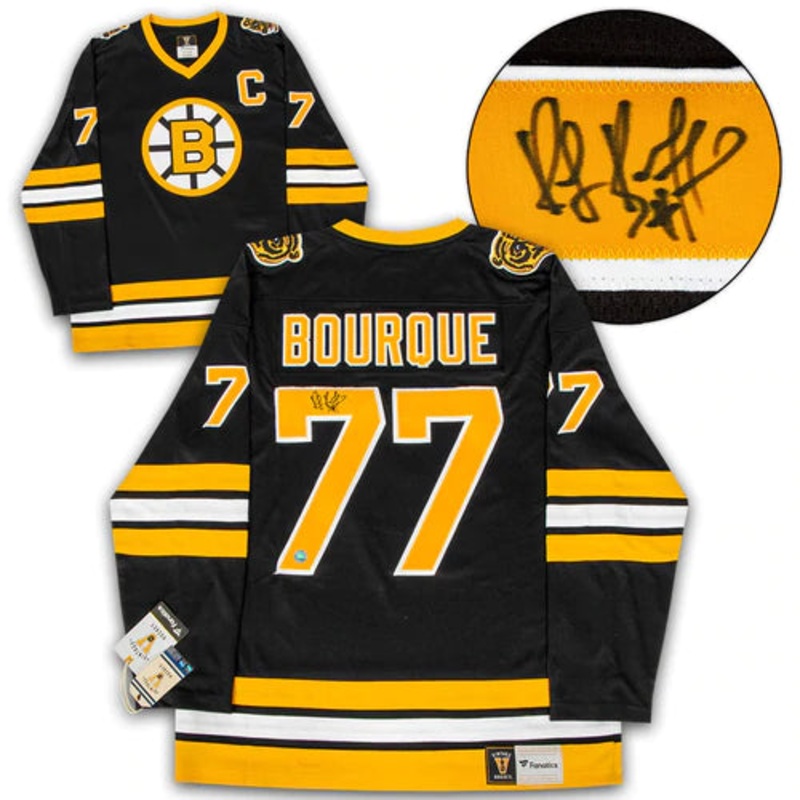Ray Bourque Boston Bruins Signed Vintage Fanatics Jersey