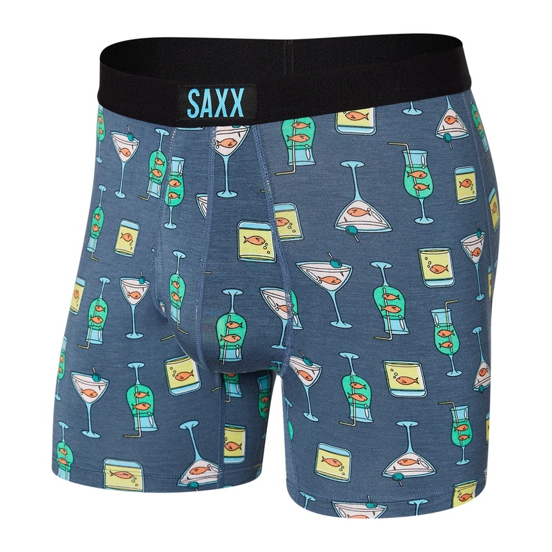Saxx Ultra Boxers – Nautical Nightcap