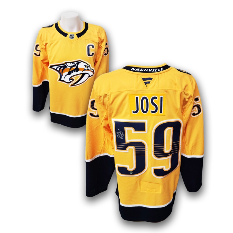 Roman Josi Autographed Nashville Predators Home Fanatics Premium Jersey