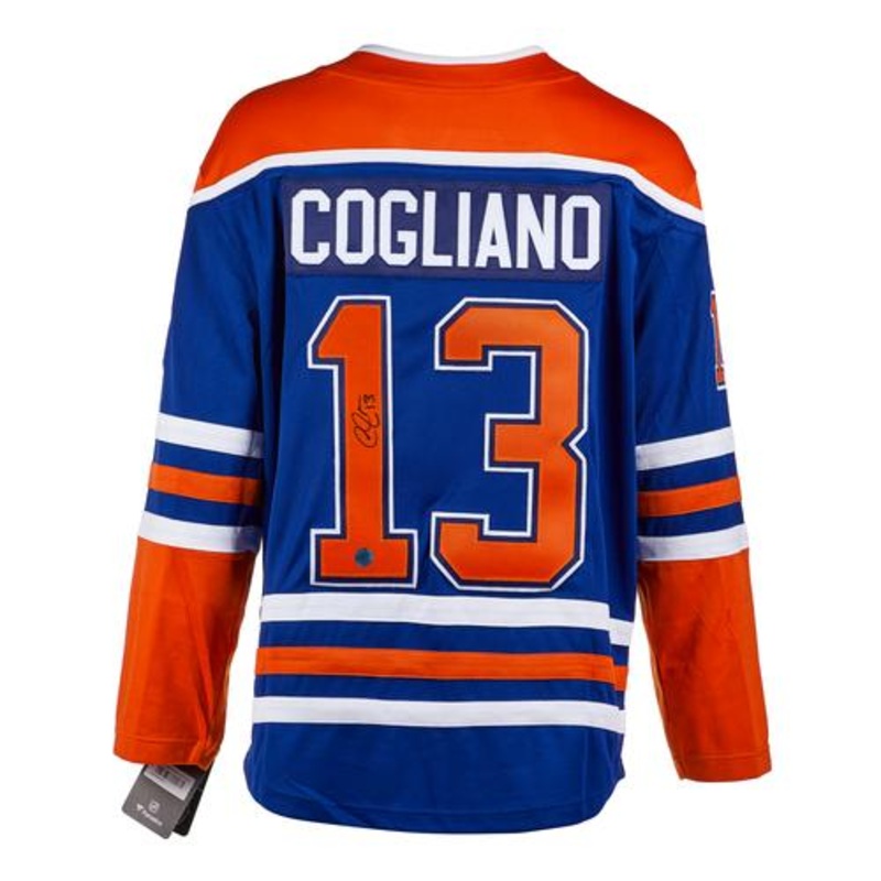 Andrew Cogliano Edmonton Oilers Autographed Fanatics Jersey