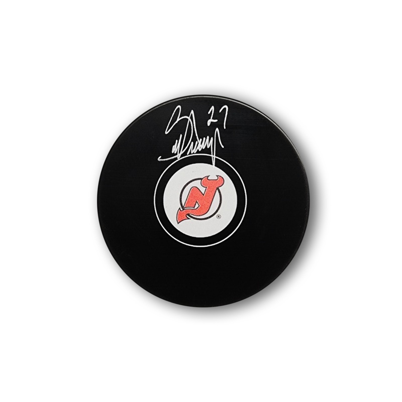 Scott Niedermayer Autographed New Jersey Devils Hockey Puck