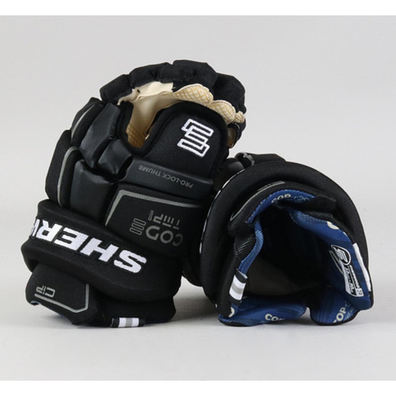 12 Sherwood Code TMP 1 Black Gloves