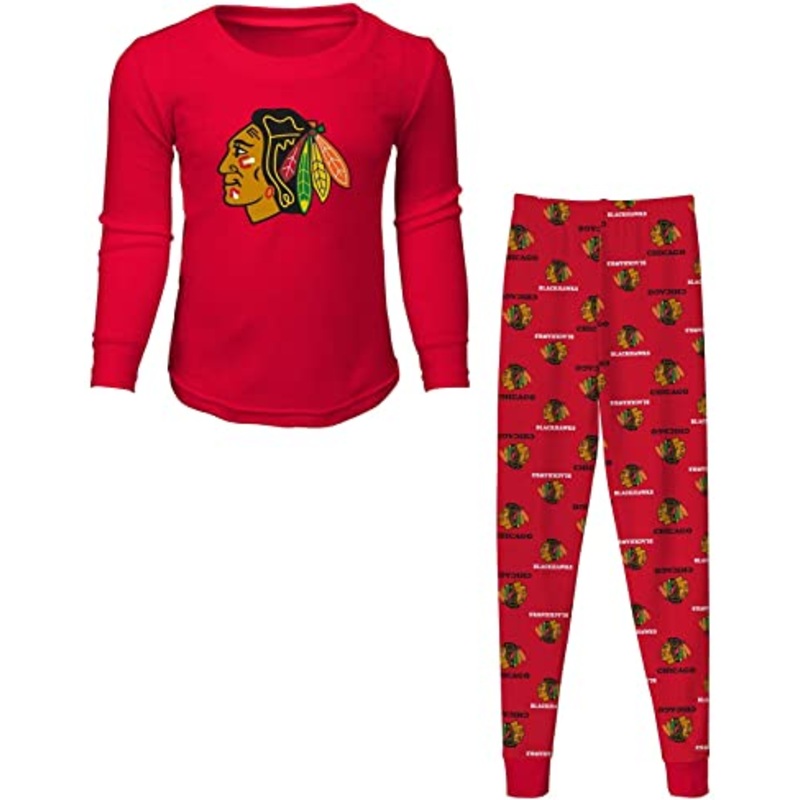 CHILD PAJAMA SET WITH LONG SLEEVE & PANT – NHL
