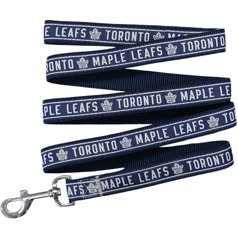 NHL DOG LEASH|TORONTO MAPLE LEAFS|CANADIENS|MEDIUM|LARGE