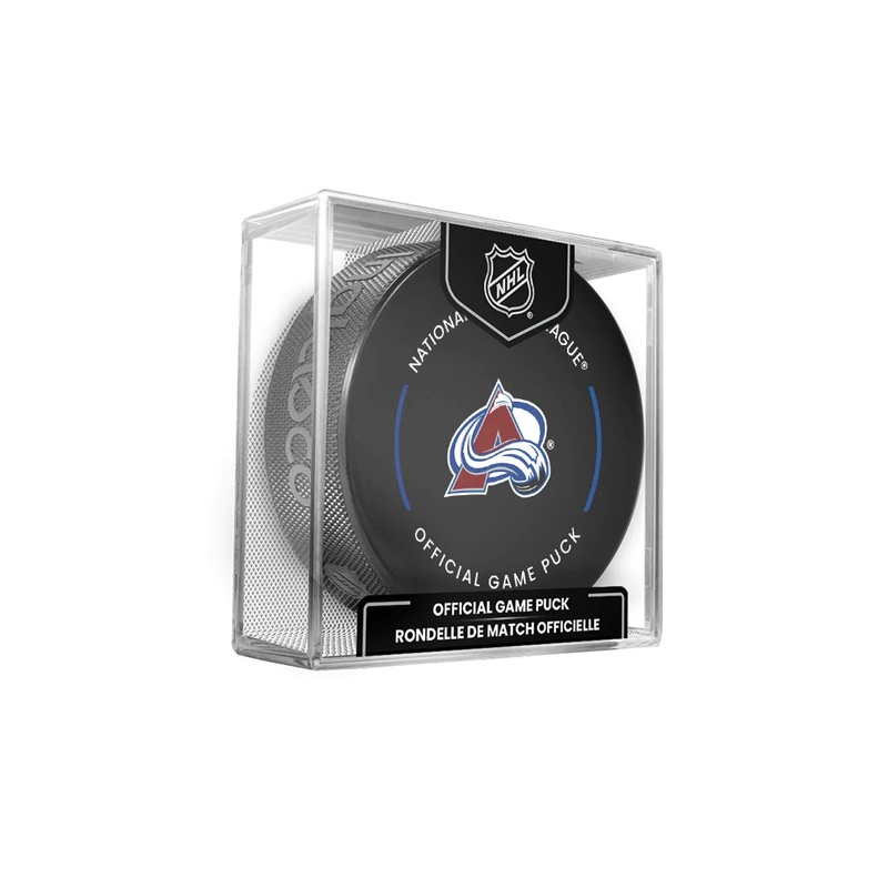 Pre-Order – Martin Necas Autographed Colorado Avalanche Official Hockey Puck