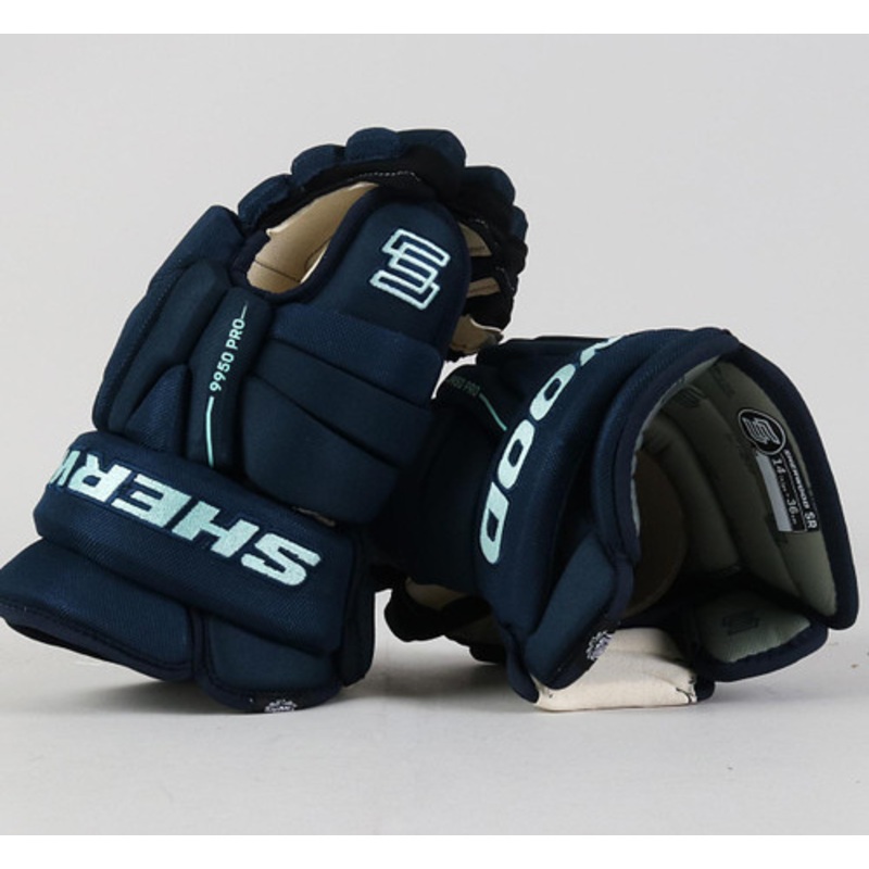 13 Sherwood 9950 Pro Gloves – Team Stock Seattle Kraken