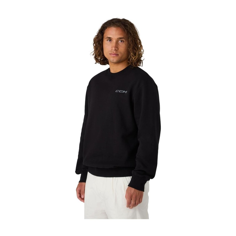 CCM Sweater Casual Fleece Sr Black