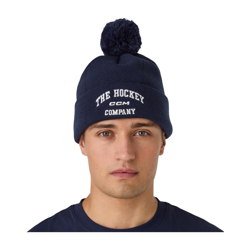 CCM Beanie Athleisure Pom Sr Classic Navy