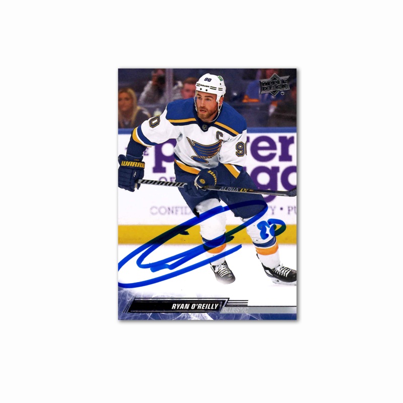 Ryan O’Reilly Autographed St. Louis Blues Hockey Card