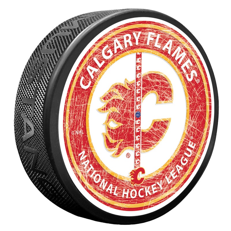 Calgary Flames Puck | Center Ice