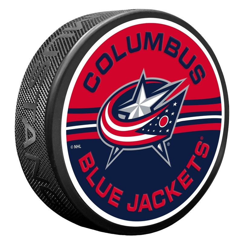 Columbus Blue Jackets Puck – Half & Half