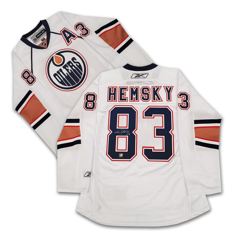 Ales Hemsky Edmonton Oilers White Reebok Jersey
