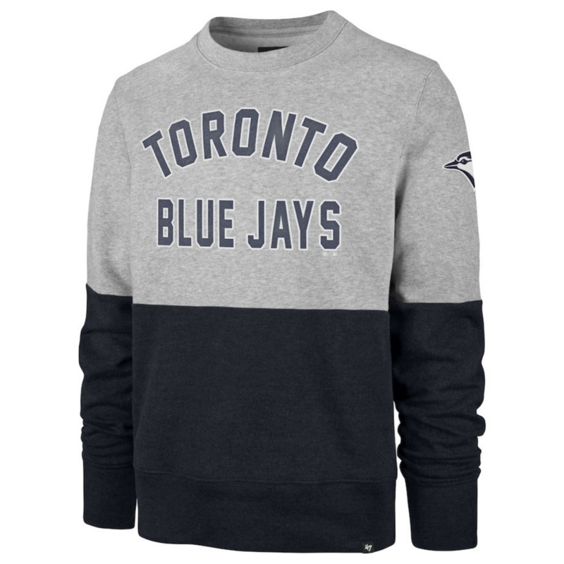 MLB Men’s Gibson Crew Sweater|BLUE JAYS|YANKEES|M|L|XL