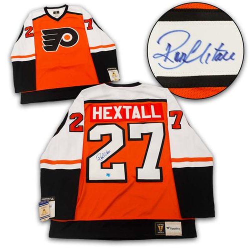 Ron Hextall Philadelphia Flyers Autographed Fanatics Vintage Jersey