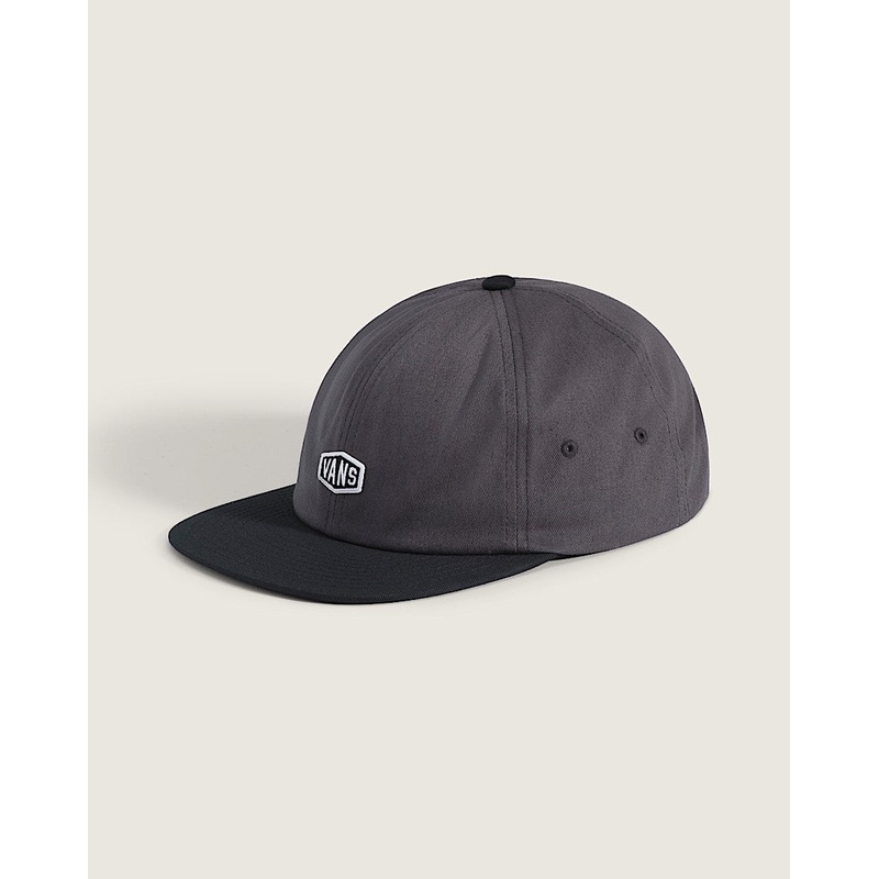 Vans Hex Logo Snapback Hat|DARK GREY/BLACK|OS