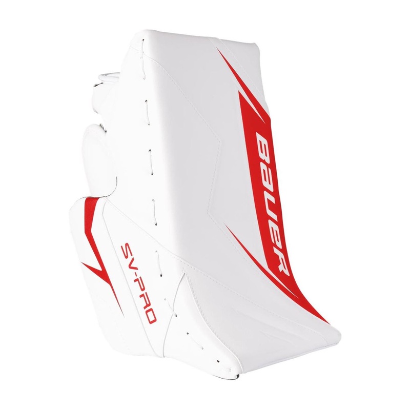 Bauer Blocker SV-Pro Sr White/Red
