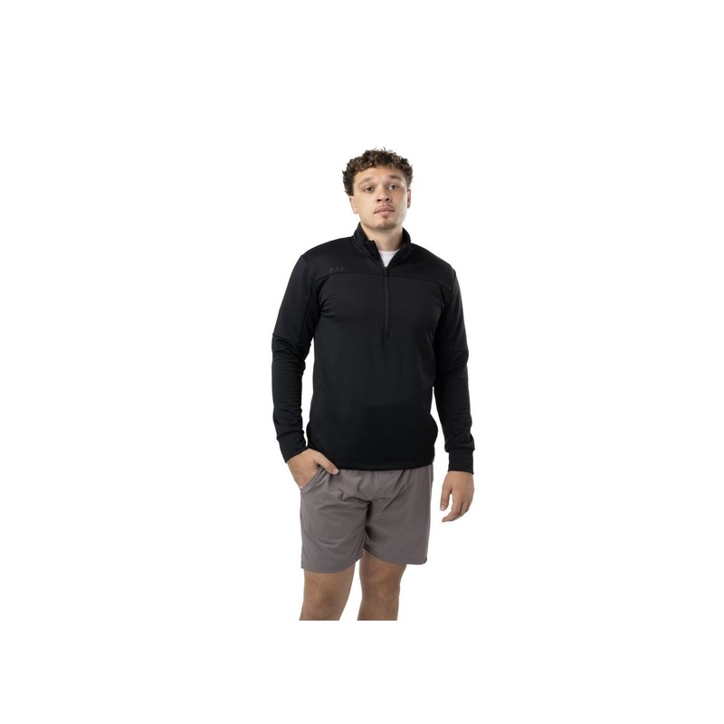 Bauer Sweater FLC Core 1/4 Zip Sr Black