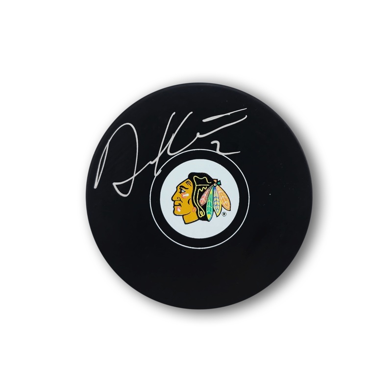 Duncan Keith Autographed Chicago Black Hawks Hockey Puck