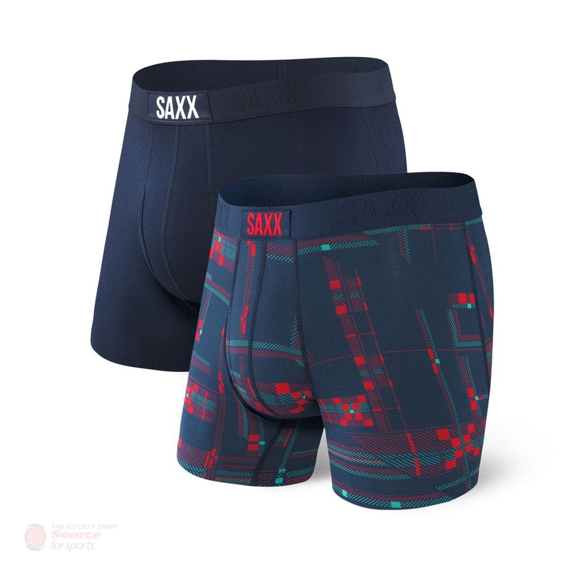 Saxx Ultra Boxers – Navy / Pulled Paid (2 Pack)