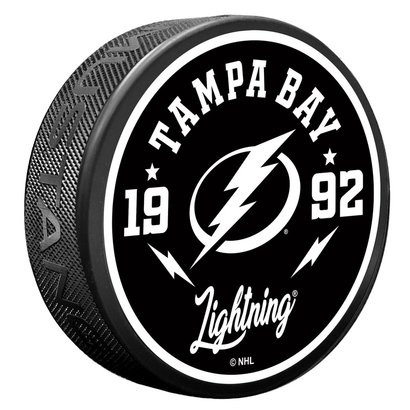 Tampa Bay Lightning Puck – Bolt