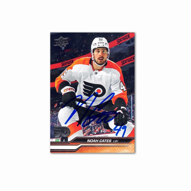 2023-24 #134 NOAH CATES Autographed Card