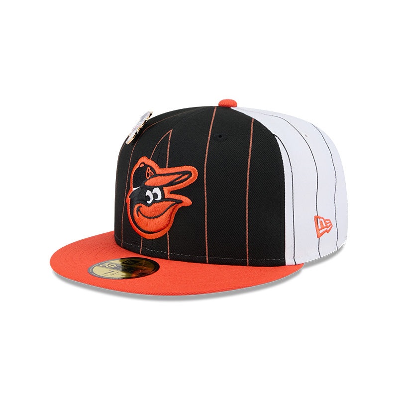 Baltimore Orioles Pinstripe 59FIFTY Fitted Hat