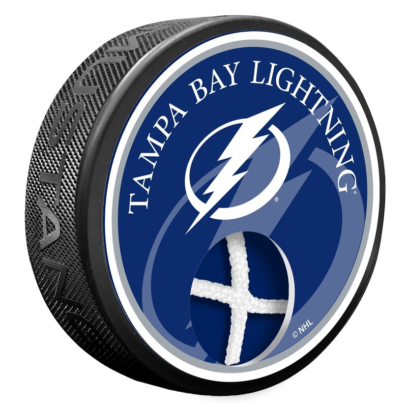 Tampa Bay Lightning Puck – Game Used Net