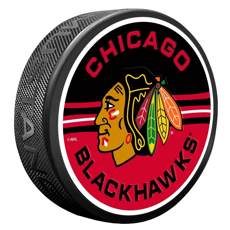 Chicago Blackhawks Puck – Half & Half