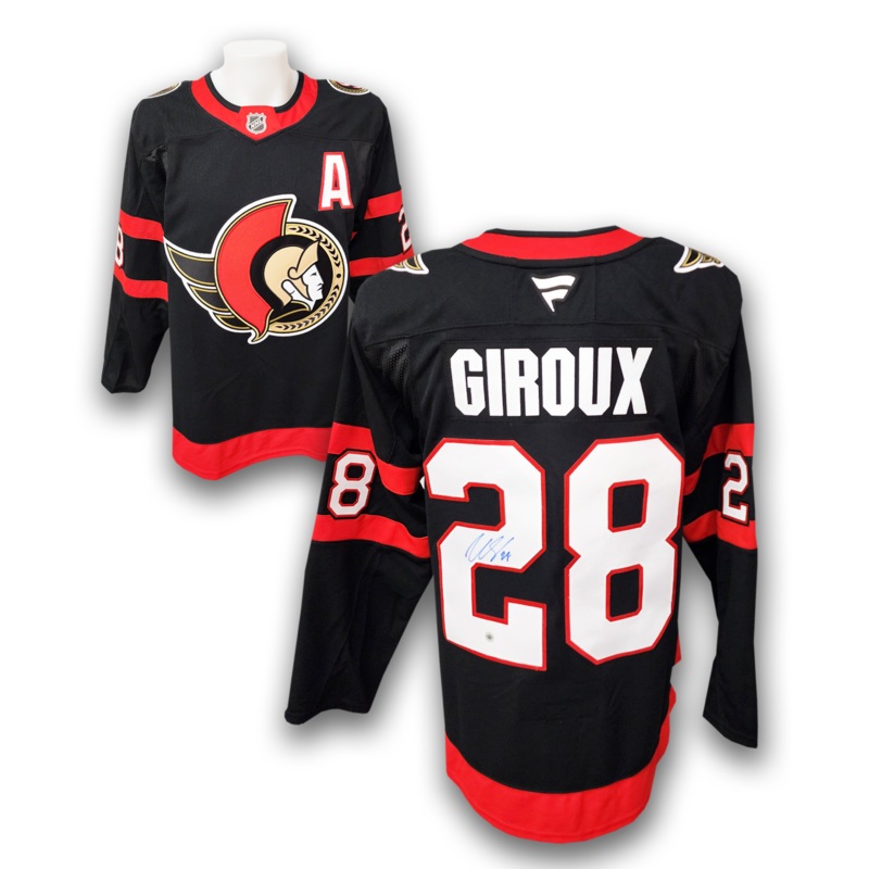 Claude Giroux Autographed Ottawa Senators Home Fanatics Premium Jersey