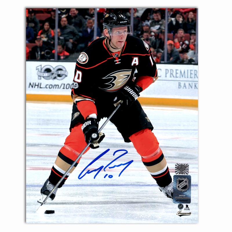 Corey Perry Autographed Anaheim Ducks Home 8×10 Photo