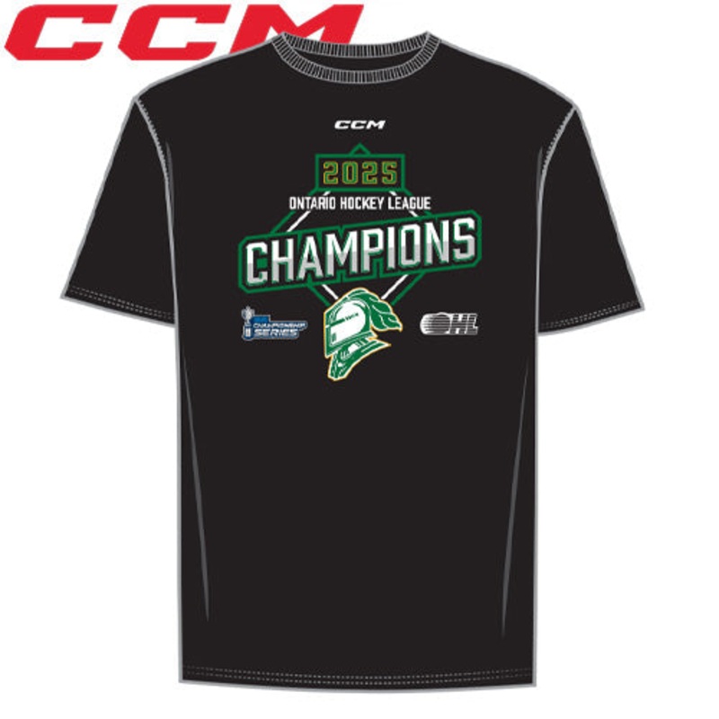 2025 CCM London Knights OHL Champion Tees
