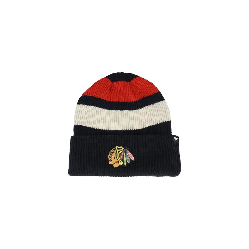 47 Brand Hat NHL Clubhouse Jennings Cuff Knit Chicago Blackhawks