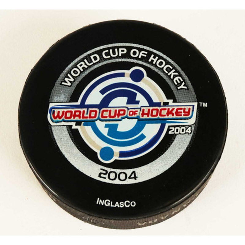 Columbus Blue Jackets 2004 World Cup of Hockey Official Game Puck