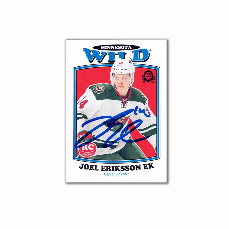 2016-17 OPC Retro RC #697 JOEL ERIKSSON EK Autographed Rookie Card