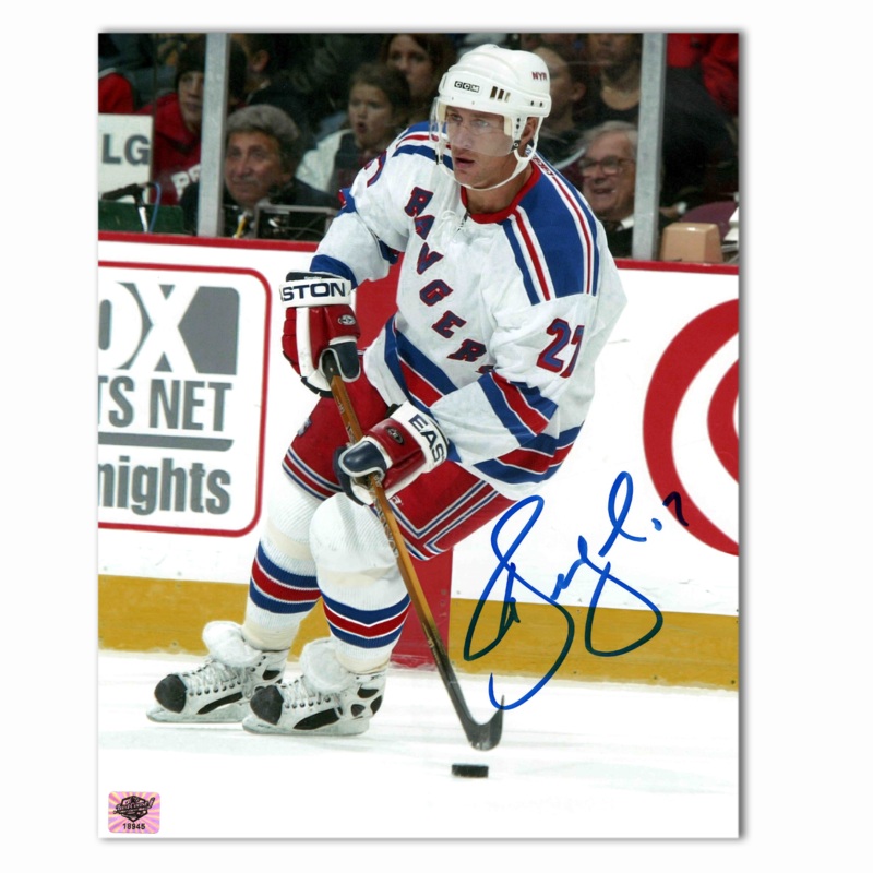 Alex Kovalev Autographed New York Rangers Away 8×10 Photo
