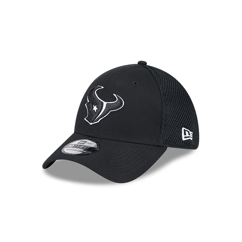 New Era Houston Texans Black Main Neo 39THIRTY Flex Hat