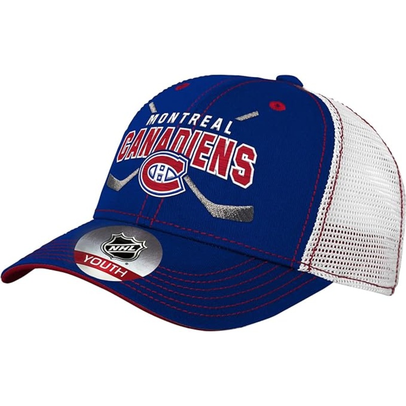 NHL Youth Lockup Meshback Adjustable Hat