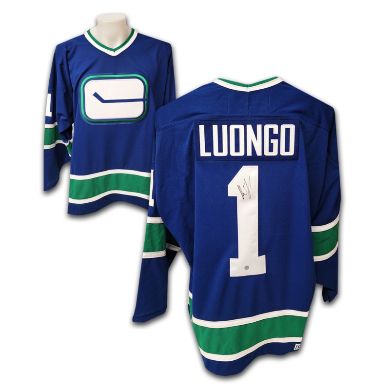 Roberto Luongo Vancouver Canucks Blue CCM Jersey