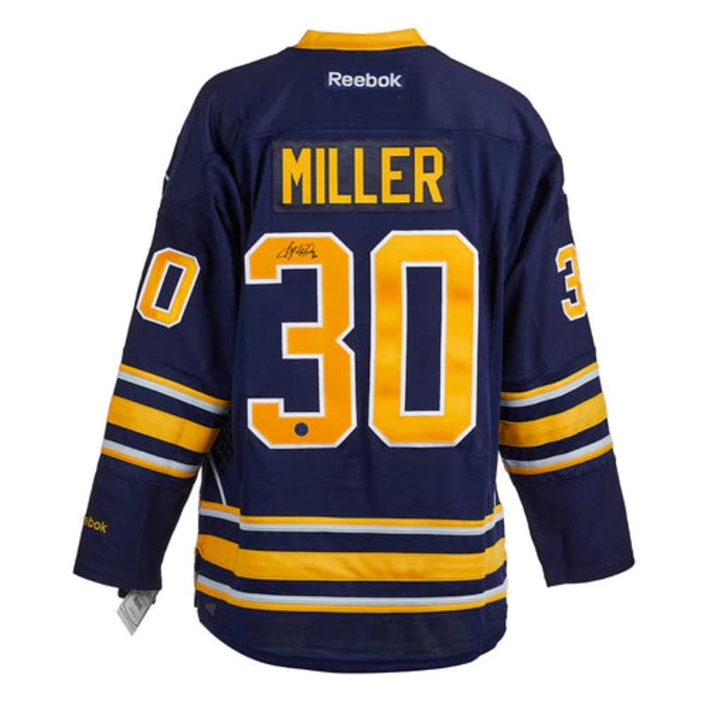 Ryan Miller Buffalo Sabres Autographed Reebok Jersey