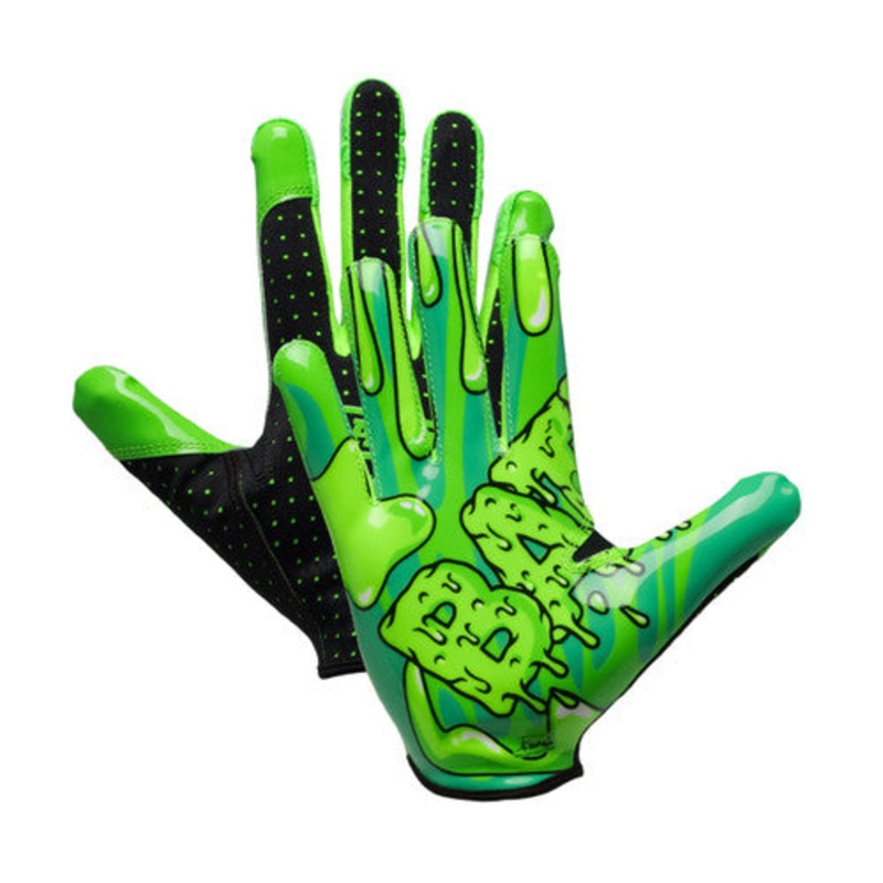 Youth Slime Doom Speed Receiver Football Gloves