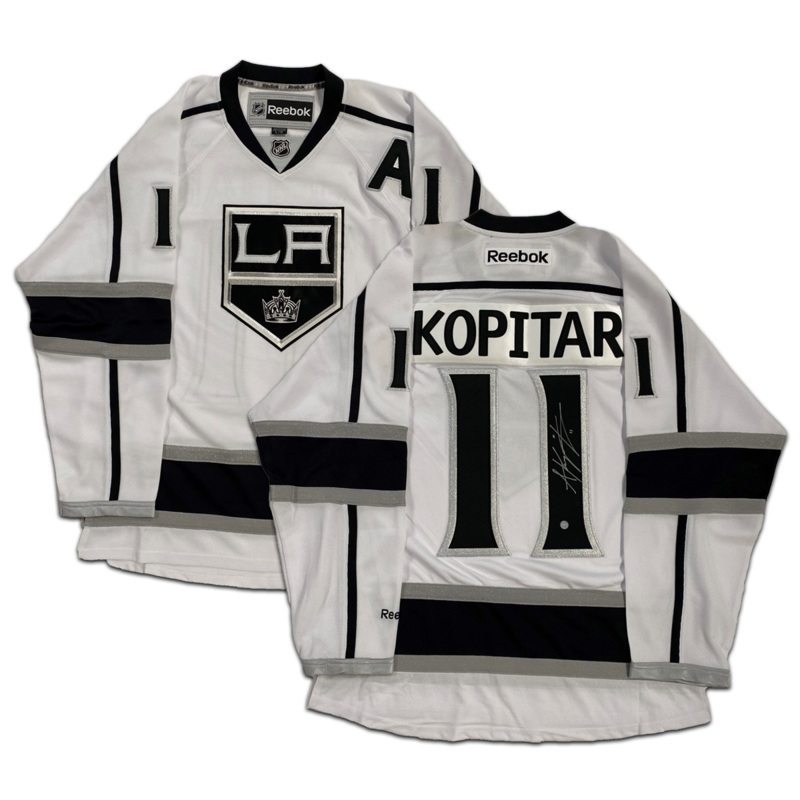 Anze Kopitar Los Angeles Kings White Reebok Jersey