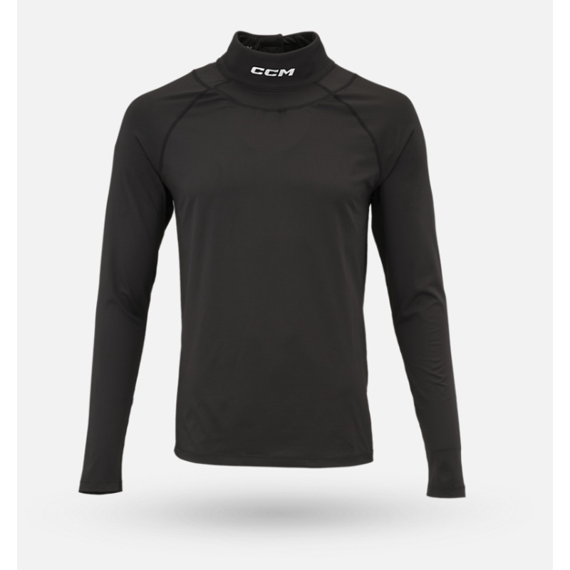 CCM Youth Compression Long-Sleeve Neck Protector