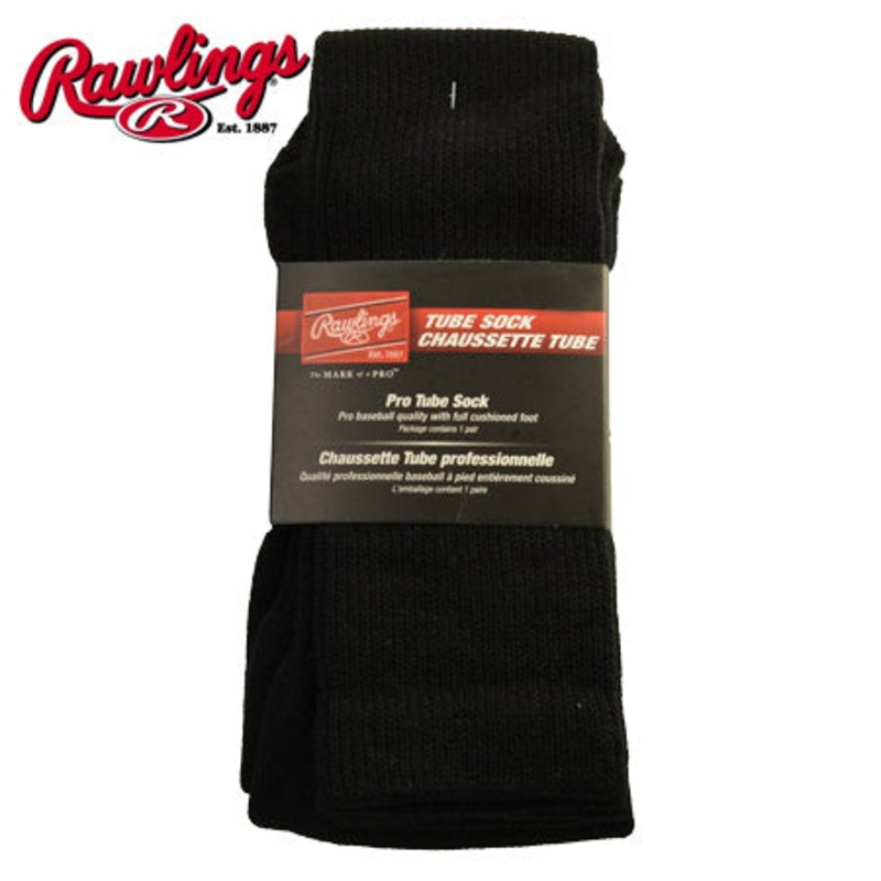 Rawlings Pro Tube Sock|Black – X-Small|Black – Small|Black – Medium|Black – Large|Green – Small|Green – Medium|Green – Large|Navy – X-Small|Navy – Small|Navy – Medium|Navy – Large|Pink – X-Small|Pink – Small|Pink – Medium|Pink – Large|Purple – X-Small|Pur