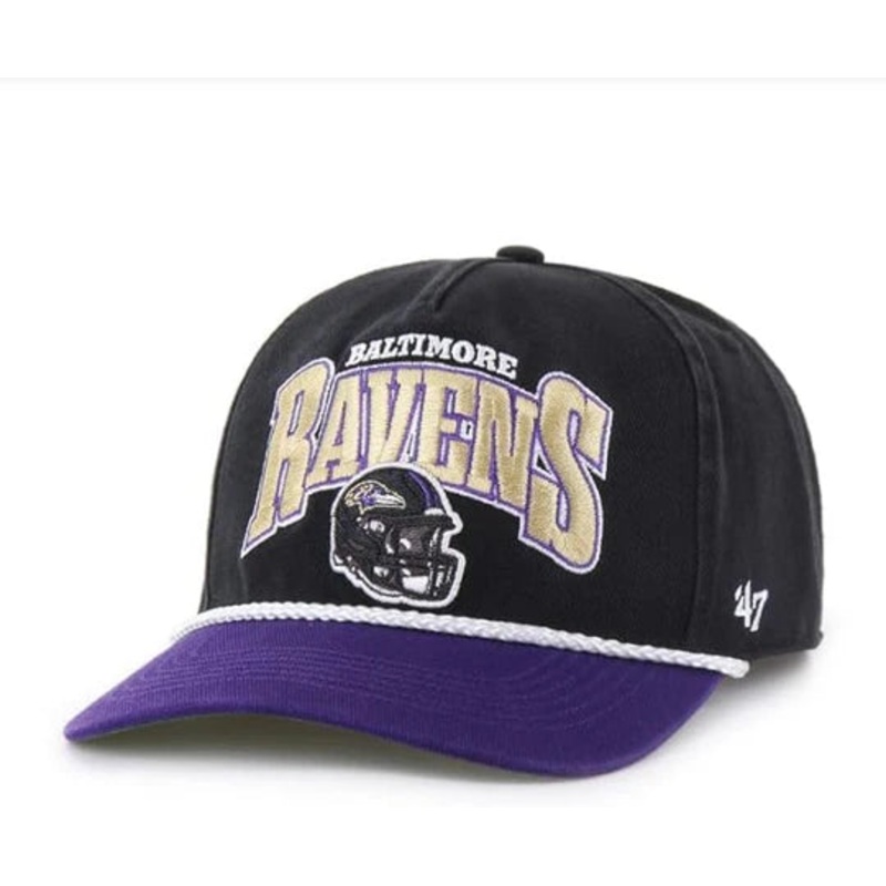 ’47 Brand Baltimore Ravens Palermo Hitch Adjustable Hat
