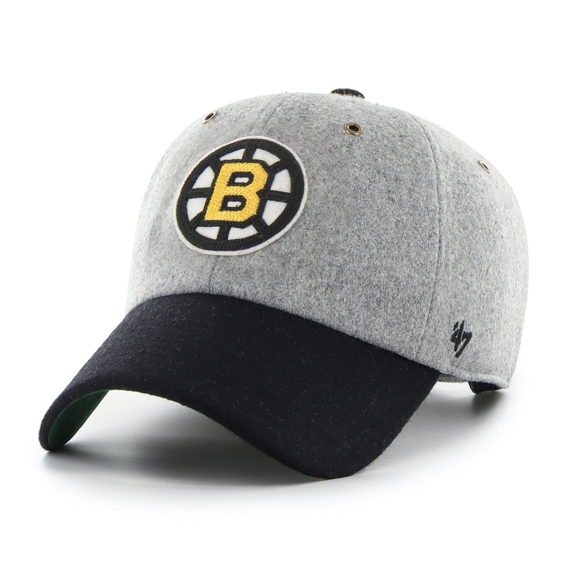 ’47 Brand Boston Bruins Golden Age Clean Up Hat