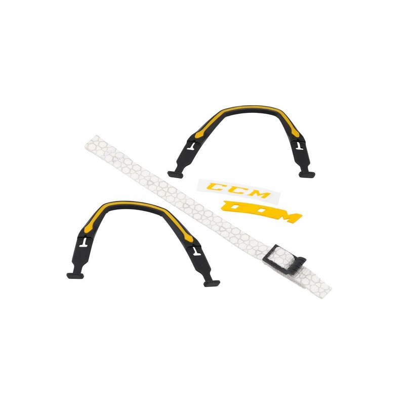 CCM Colorkit Super Tacks X Black/Sunflower